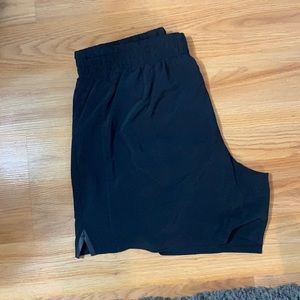 Fabletics 5” inseam running shorts